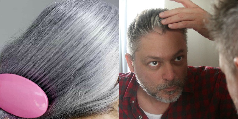 Throw Away Your Worries About Grey Hair And Disappear The White Hair