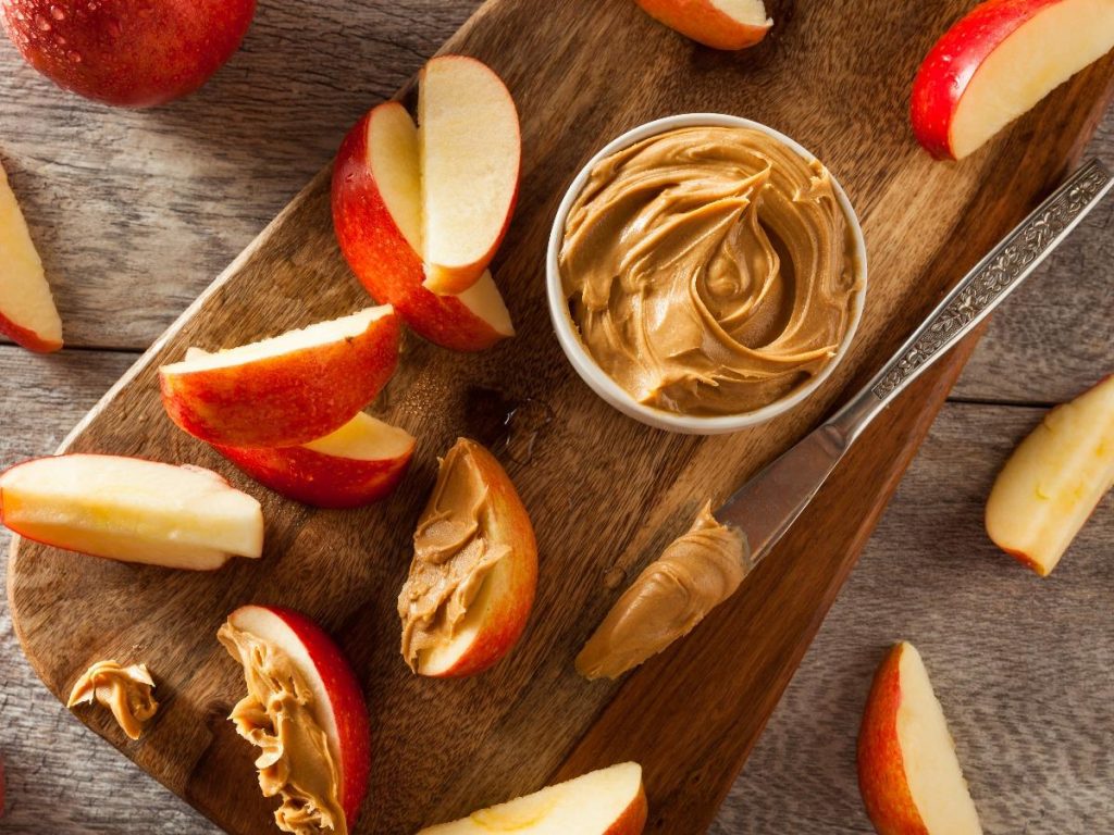 Apple and Peanut Butter