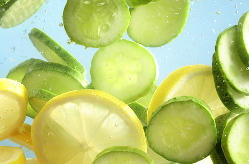 Cucumber and Lemon