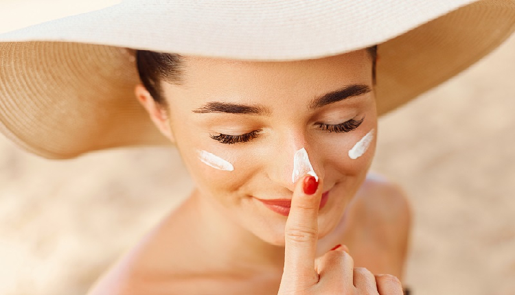 Simple beauty routine when the sun's super-hot outside