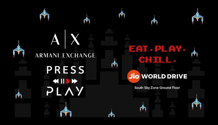 Armani Exchange and Jio World Drive invites you to a one-of-a-kind event  where Music meets Gaming with A|X Press Play - Lifeandtrendz