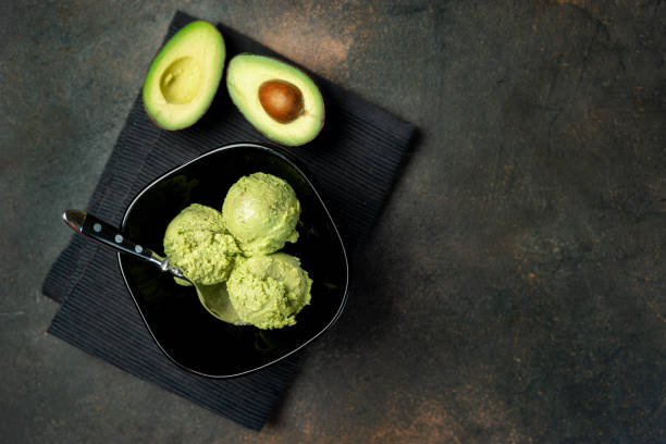 Avocado ice cream