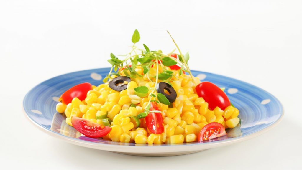 Fresh Sweet Corn and Tomato Salad