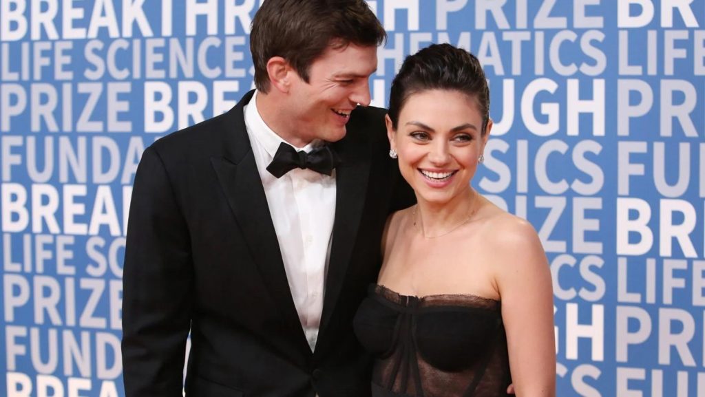 Ashton Kutcher and Mila Kunis