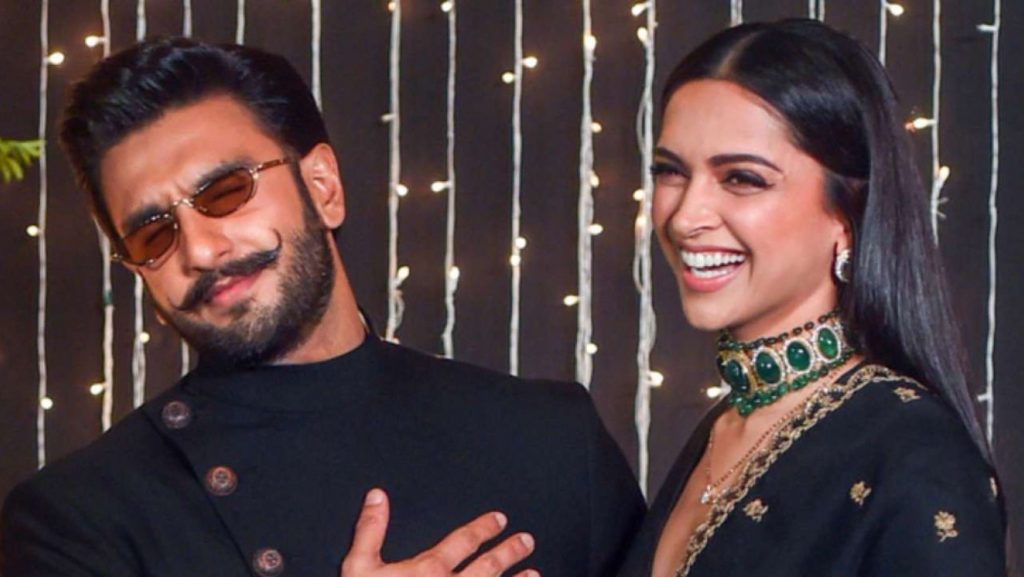 Ranveer Singh and Deepika Padukone