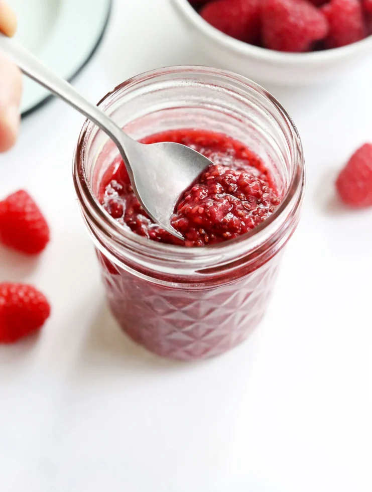 Chia seed jam