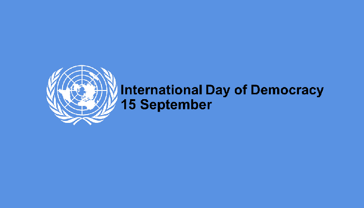 International Day of Democracy - September 15th