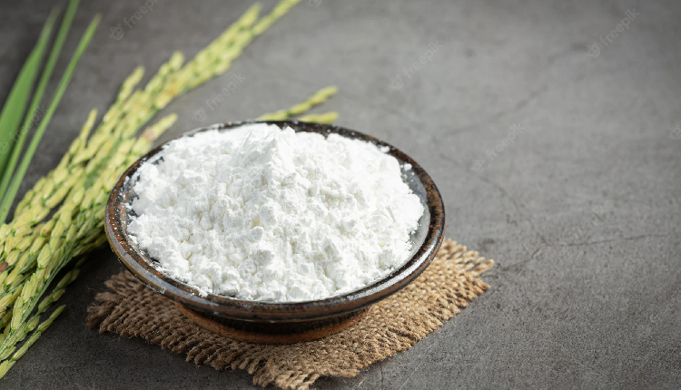 rice flour facial scrub