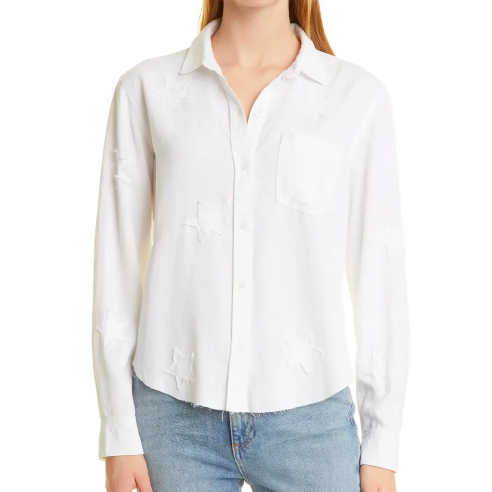 White Button-Down Shirt