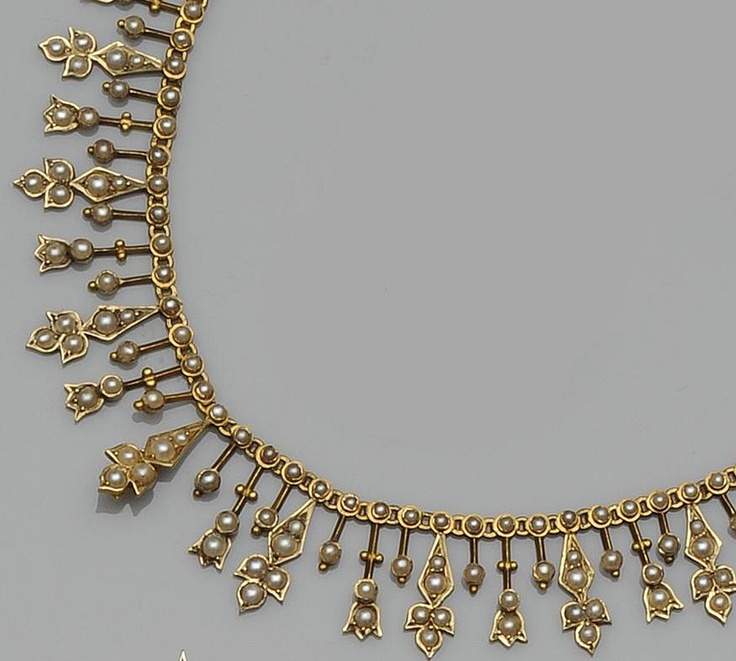 Victorian Fringe Necklace