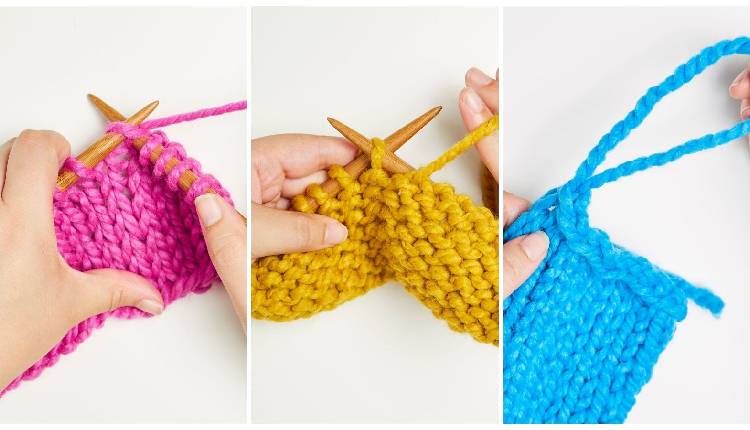 Learn to knit or crochet