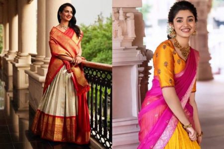 5 Reasons Why Half Saree or Langa Voni Is the Best Outfit to Wear At Any  Occasion!