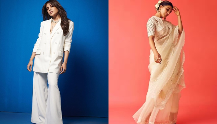 Samantha’s White Outfits For Shaakuntalam Promotions Are Pure Fashion Goals