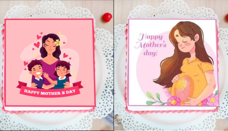 Cute Mother’s Day Animation Cake