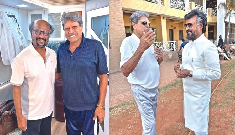Super Star Rajinikanth & Legendary Cricketer, Kapil Dev on working together in Lal Salaam: “Honour & Privilege”