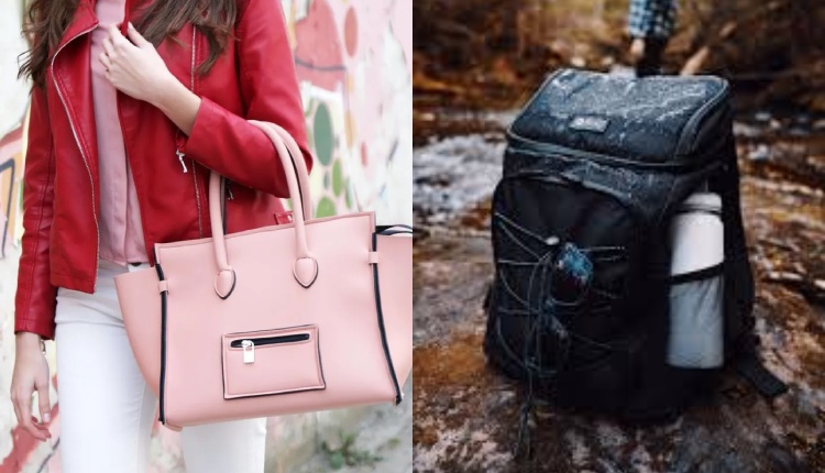 Waterproof Handbags or Backpacks to Keep Your Things Safe