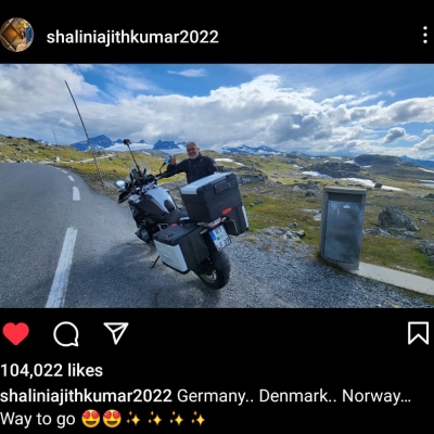 Ajith Kumar’s Europe Bike Tour: Shalini Gives Glimpse of Her Hubby’s Tour 