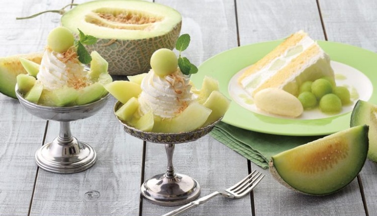 Musk Melon Parfait