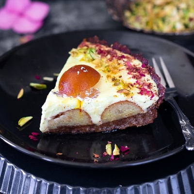 Gulab Jamun Tart