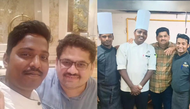 Chef Dinesh with Chef Venkatesh Bhatt