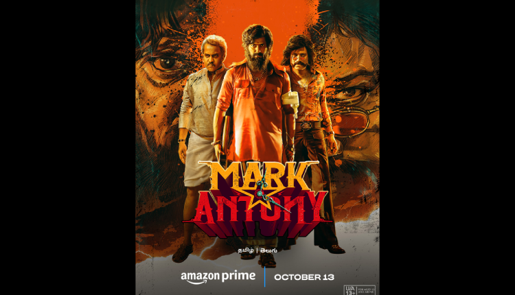 Prime Video announces the global streaming premiere of Vishal and SJ Suryah starrer - Mark Antony, streaming from October 13