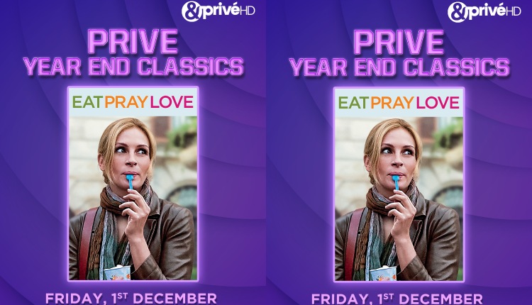 If classics are your choice, do not miss out on Eat Pray Love on &PrivéHD this Friday