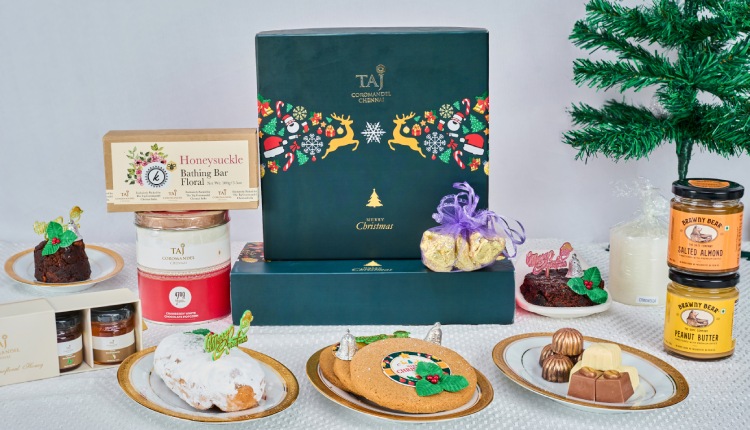 Indulge in the festive spirit with Taj Coromandel's Exquisite Christmas Hampers