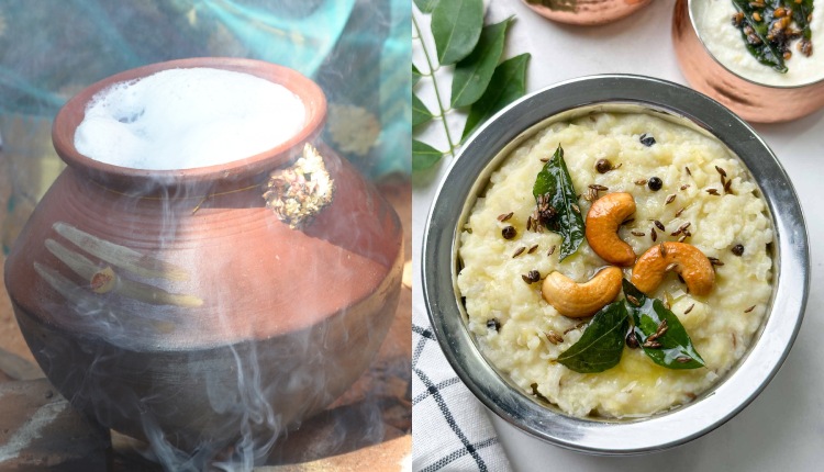 Pongal Rice and Venn Pongal
