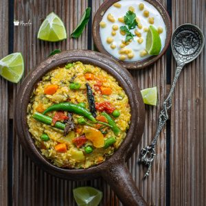 Vegetable Khichdi by Tarla Dalaal
