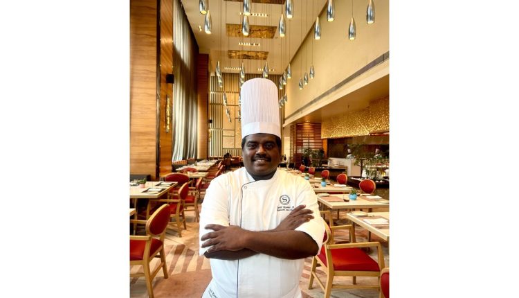 Sheraton Grand Bangalore Hotel at Brigade Gateway appoints Sunil Kumar as Executive Sous Chef