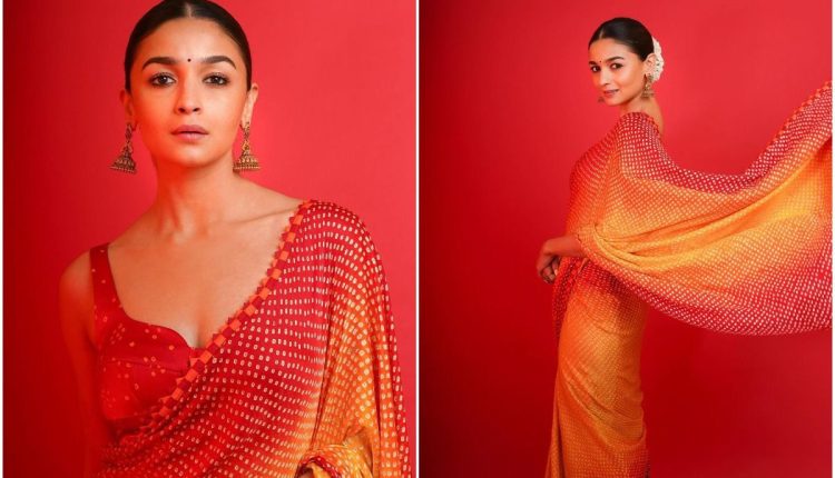 Alia Bhatt saree looks 2025