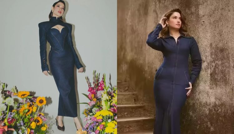 Tamannaah Bhatia denim fashion