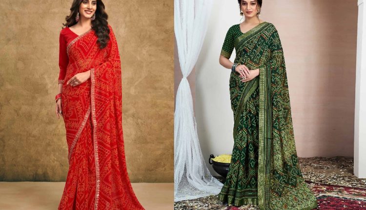 Bandhani saree