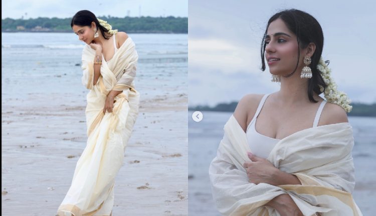 Rose Sardana Onam look