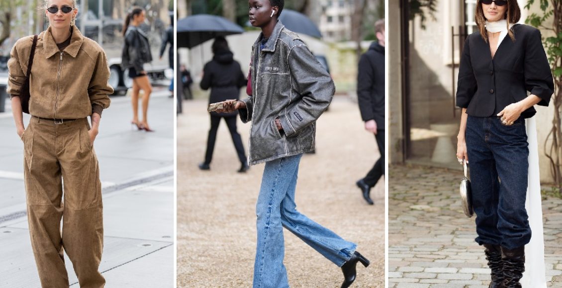 Blue skinny jeans outfits 2025