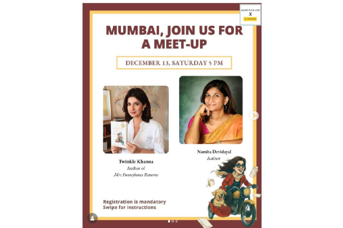 Twinkle Khanna & Namita Devidayal