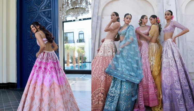 Floral lehengas for girls 2026