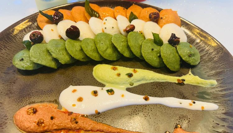 Tri-Color (Tiranga) Idli