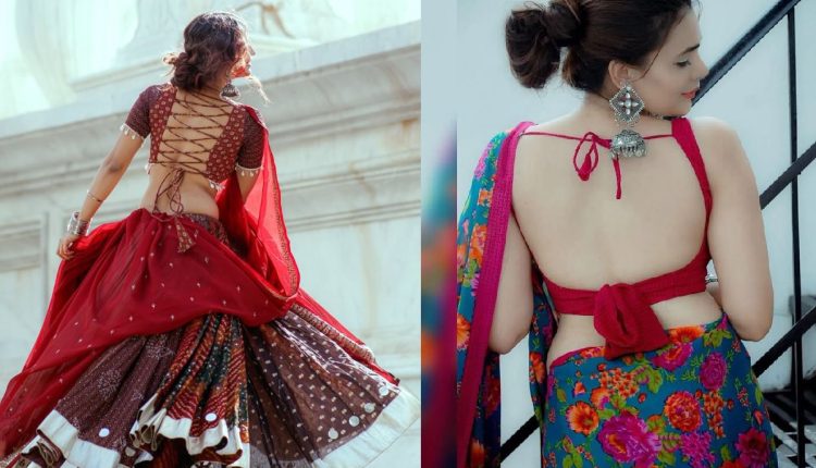 Backless blouse designs 2026