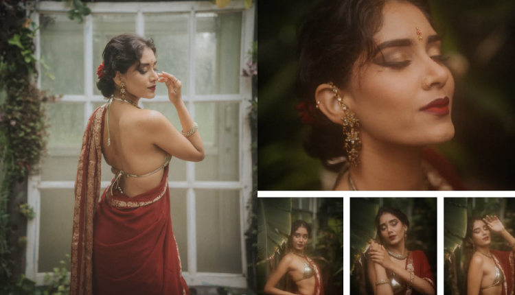 Red Saree