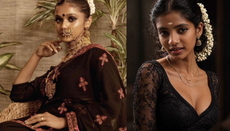 Black Saree