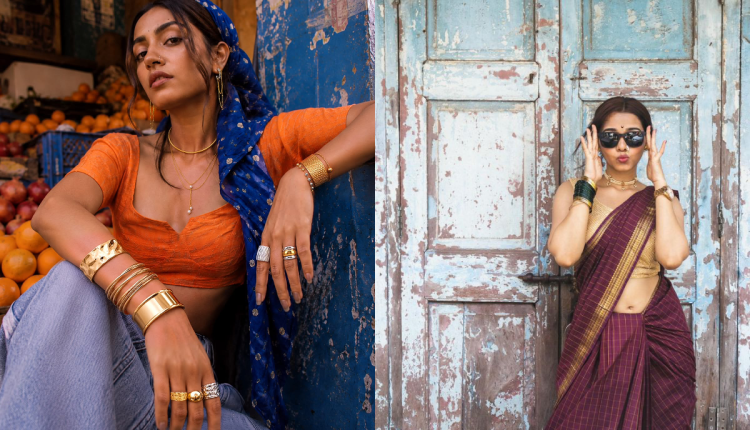 Indian saree styling