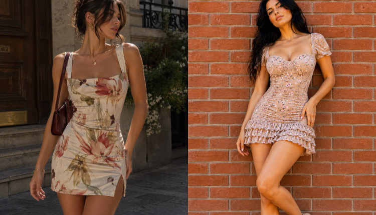 Floral Mini Dresses