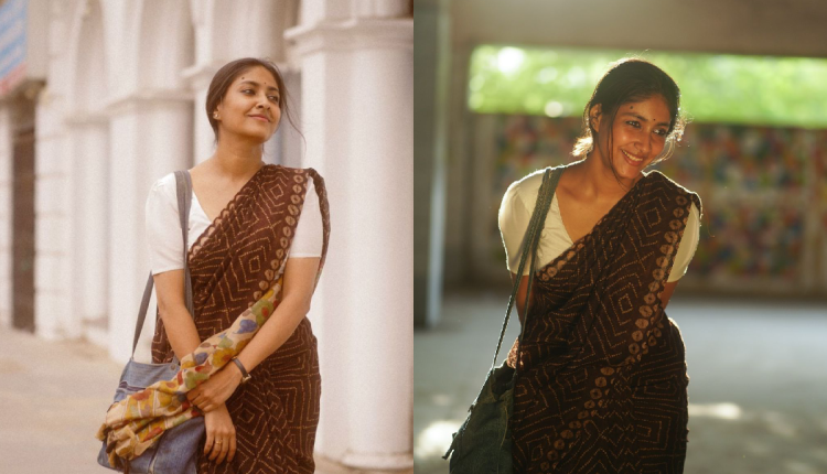 Chocolate Brown Saree