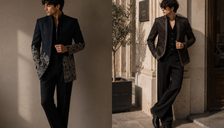 Black Indo-Western Fashion