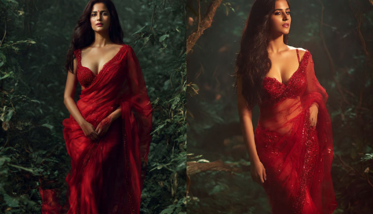 Red Saree