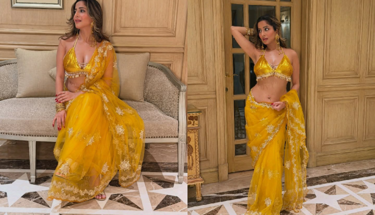 Golden Yellow Saree