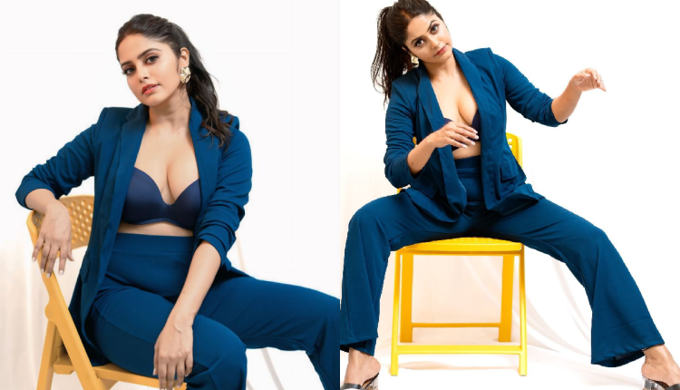 Modern Blue Suit