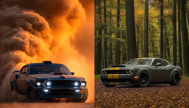 Muscle car design