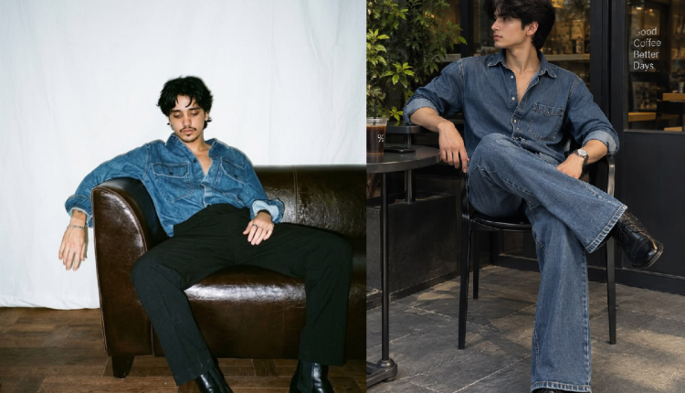 Denim on denim men